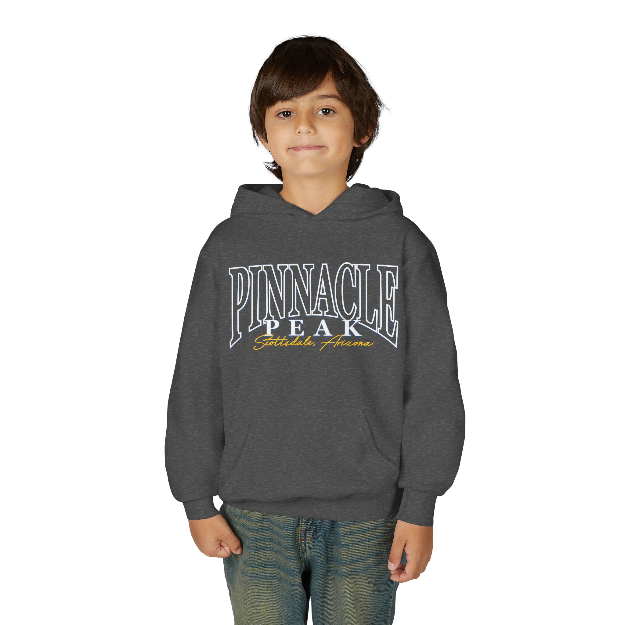 Pinnacle Arch Youth Hoodie (S-XL) - Image 6